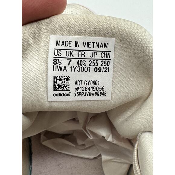 Adidas Women's Alphatorsion 2.0 Primegreen Running Shoes Size 8.5 White Pink - Picture 9 of 9